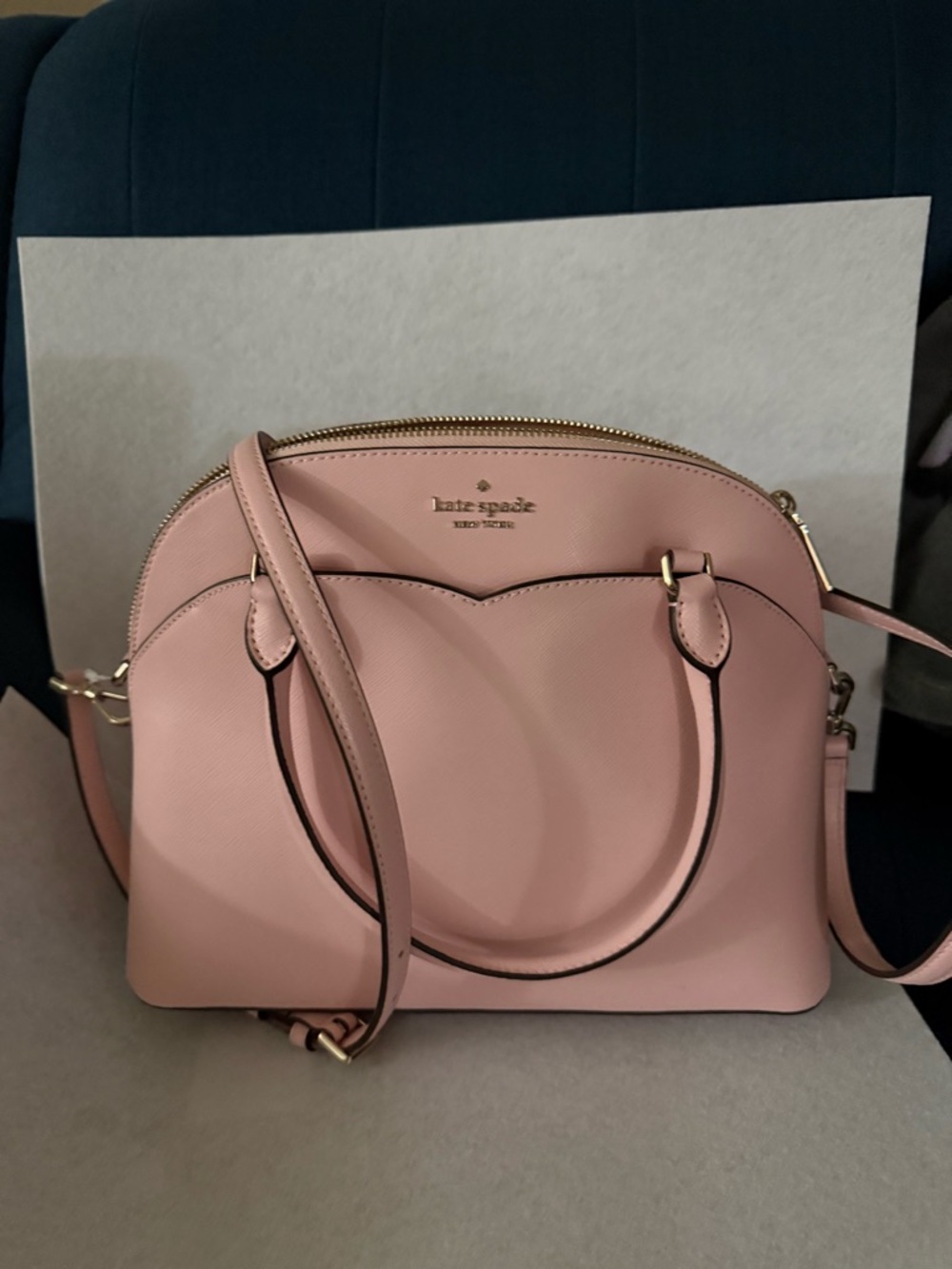 Kate Spade Blush Pink Satchel - Picture 2 of 3